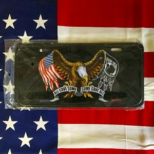 POW-MIA "Some Gave All" Veterans Auto Tags